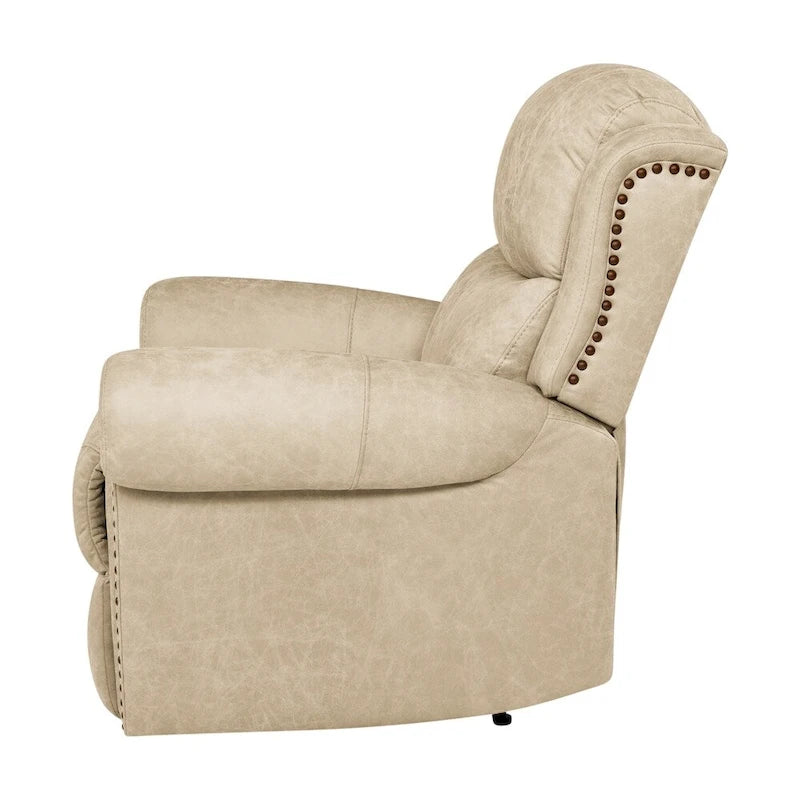 Fauteuil inclinable extra large à accoudoirs roulés Dilsen Copper Grove Wall Hugger