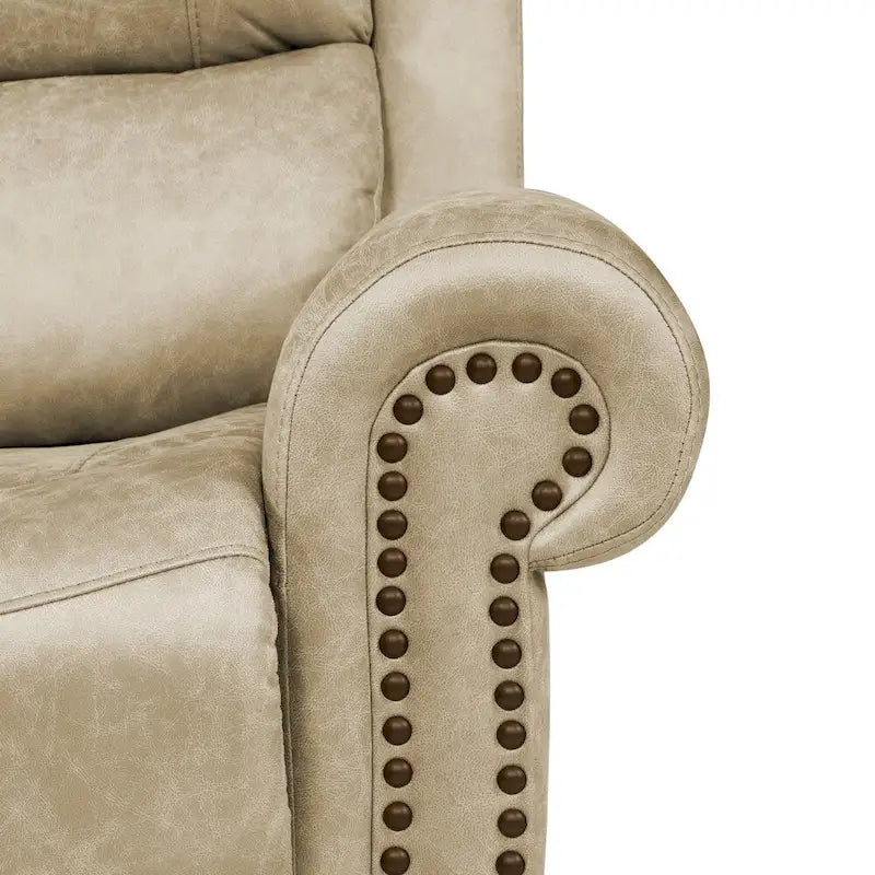Fauteuil inclinable extra large à accoudoirs roulés Dilsen Copper Grove Wall Hugger