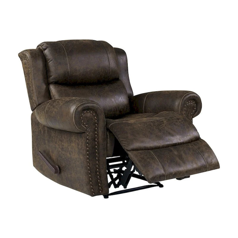 Fauteuil inclinable extra large à accoudoirs roulés Dilsen Copper Grove Wall Hugger