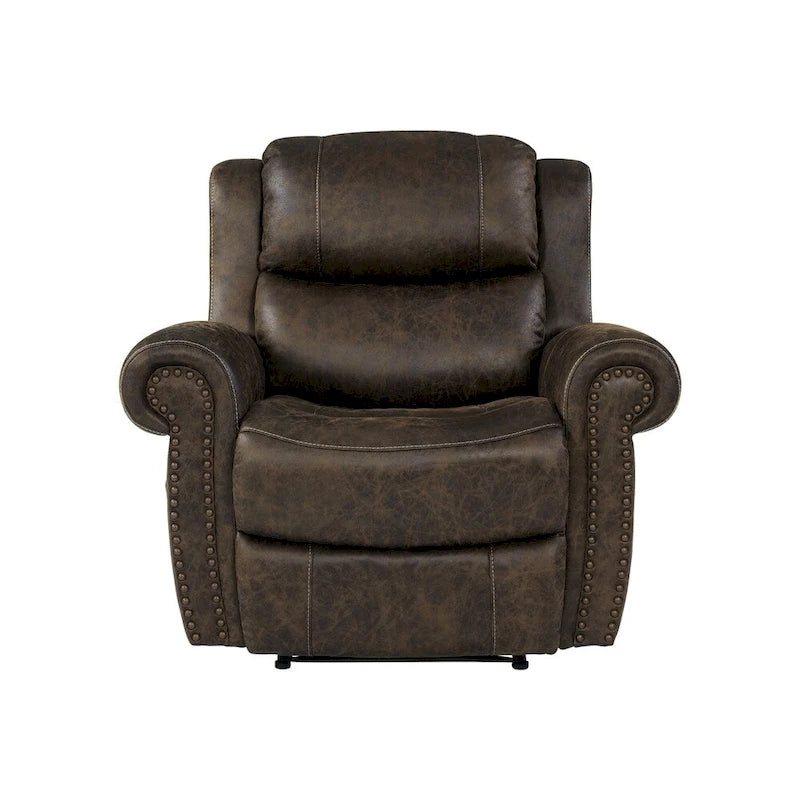 Fauteuil inclinable extra large à accoudoirs roulés Dilsen Copper Grove Wall Hugger