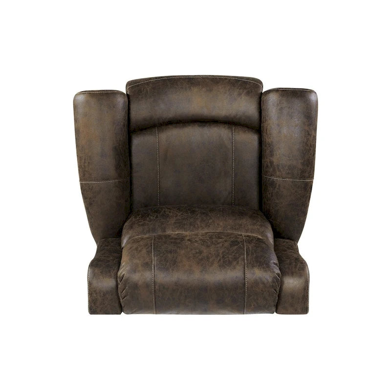 Fauteuil inclinable extra large à accoudoirs roulés Dilsen Copper Grove Wall Hugger