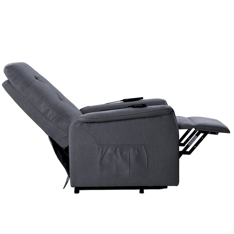 Orisfur. Fauteuil releveur électrique pour personnes âgées avec fonction de massage réglable, inclinable pour salon
