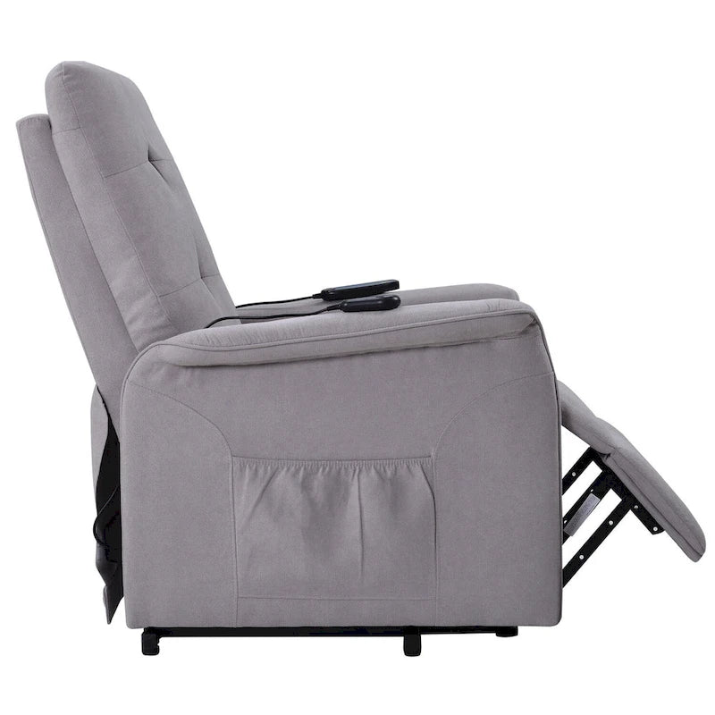 Orisfur. Fauteuil releveur électrique pour personnes âgées avec fonction de massage réglable, inclinable pour salon