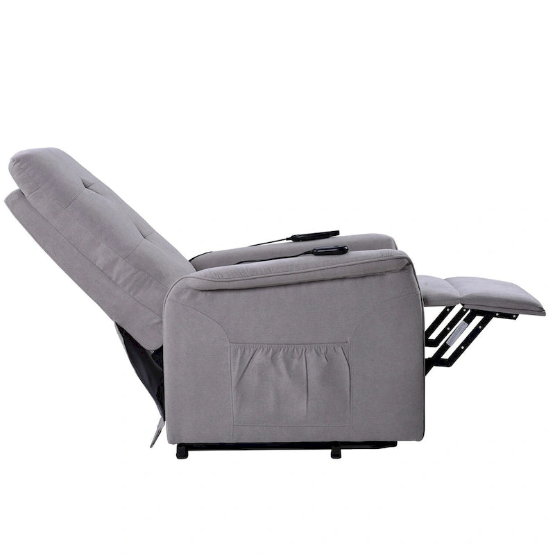 Orisfur. Fauteuil releveur électrique pour personnes âgées avec fonction de massage réglable, inclinable pour salon