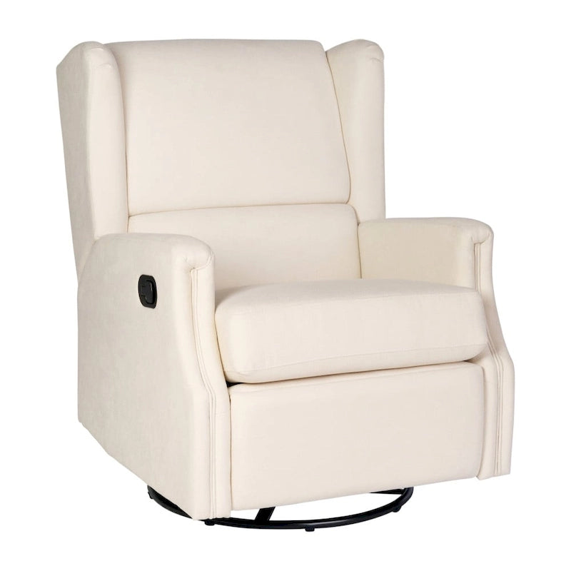 Fauteuil inclinable planeur manuel avec dossier haut et pivotant à 360°