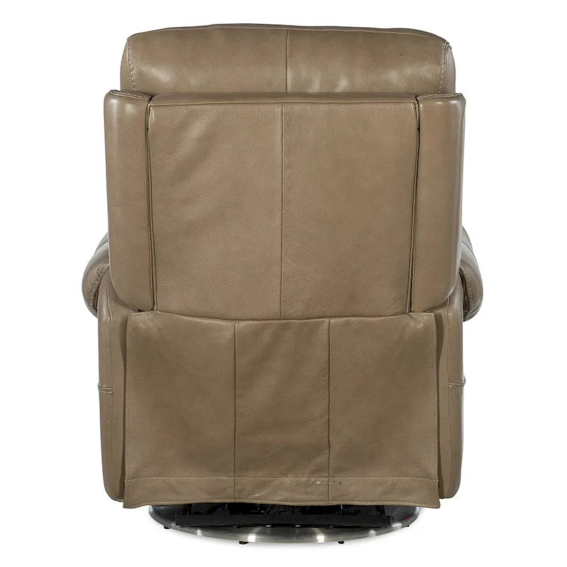 Hooker Furniture RC600-PHSZ-POWER-RECLINER Sterling, Fauteuil Inclinable Électrique en Cuir de 91 cm de Large