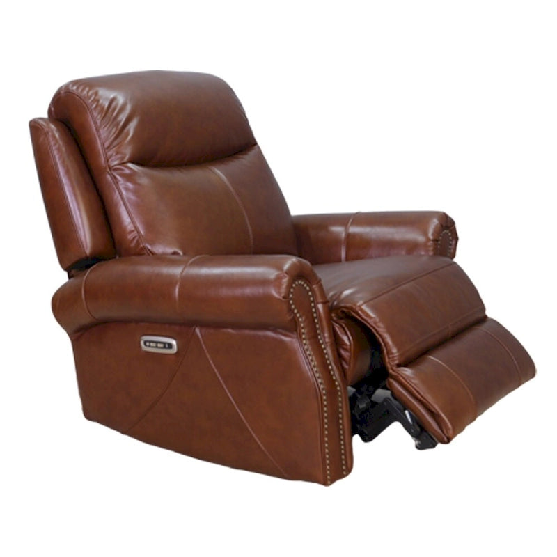 Fauteuil inclinable Hydeline Royce Zero Gravity Power avec têtière en cuir pleine fleur