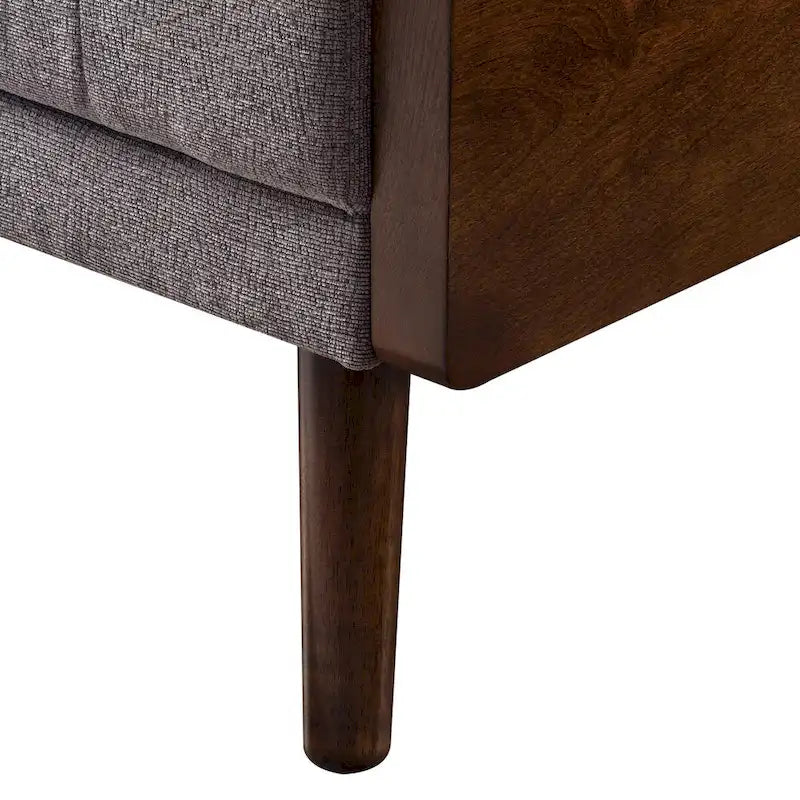 Canapé-lit pliant ajustable, style Mid-century moderne
