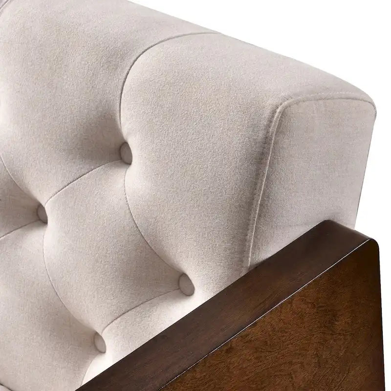 Canapé-lit pliant ajustable, style Mid-century moderne