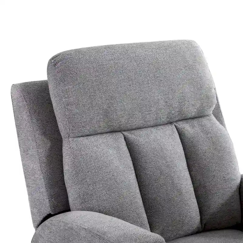 Fauteuil inclinable massant et canapé individuel manuel avec télécommande