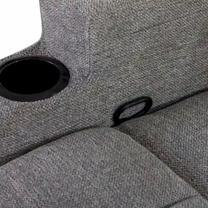 Fauteuil inclinable massant et canapé individuel manuel avec télécommande