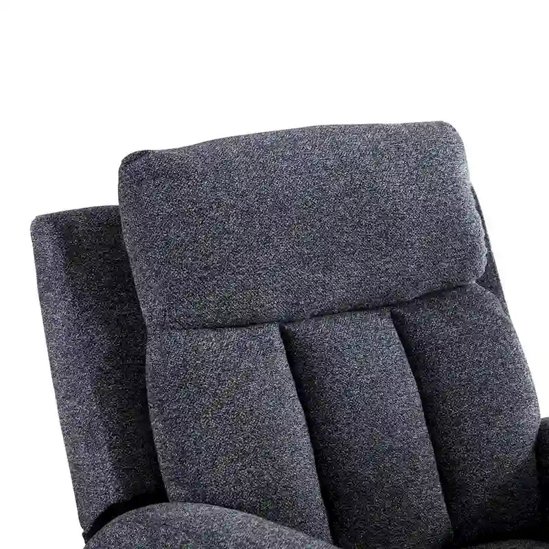 Fauteuil inclinable massant et canapé individuel manuel avec télécommande