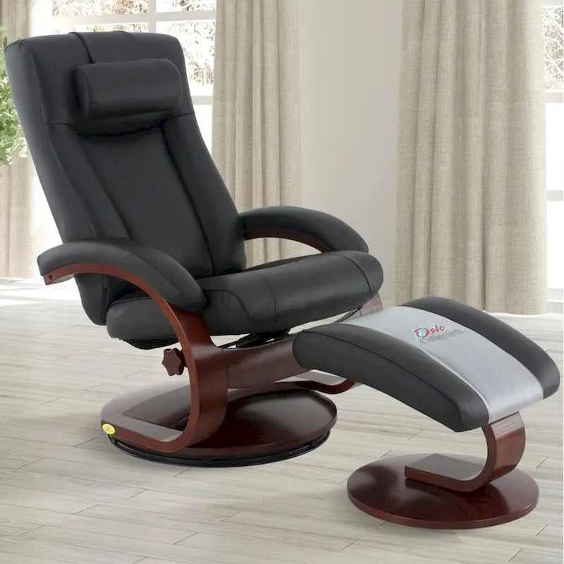 Relax-R Oreiller Cervical en Cuir Pleine Fleur