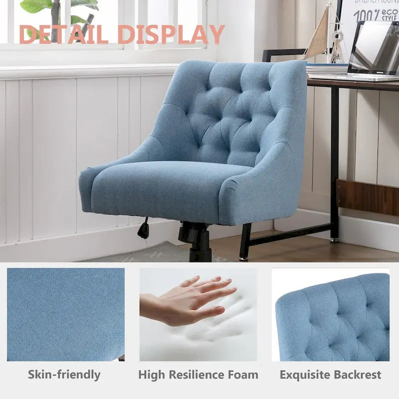 Fauteuil de salon à rotation à 360 degrés et coque réglable