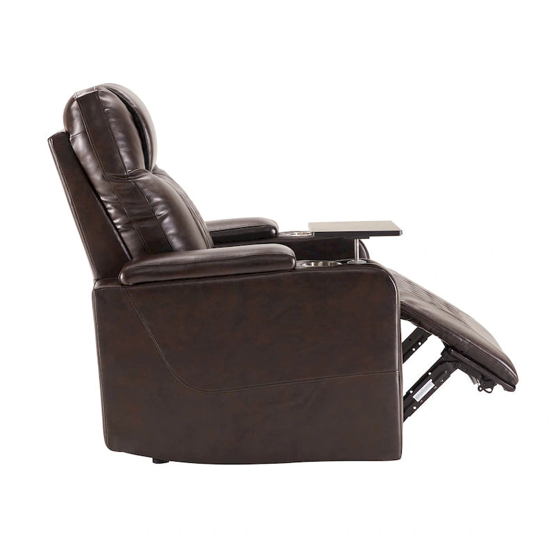 Fauteuil inclinable électrique avec 2 porte-gobelets pratiques