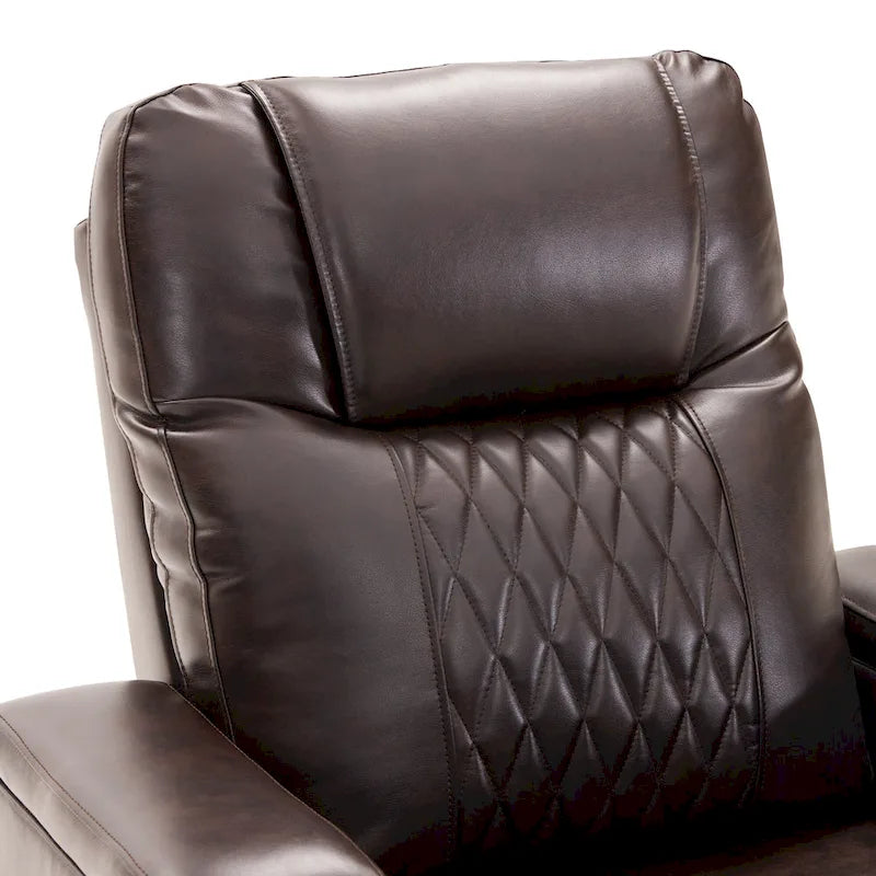 Fauteuil inclinable électrique avec 2 porte-gobelets pratiques
