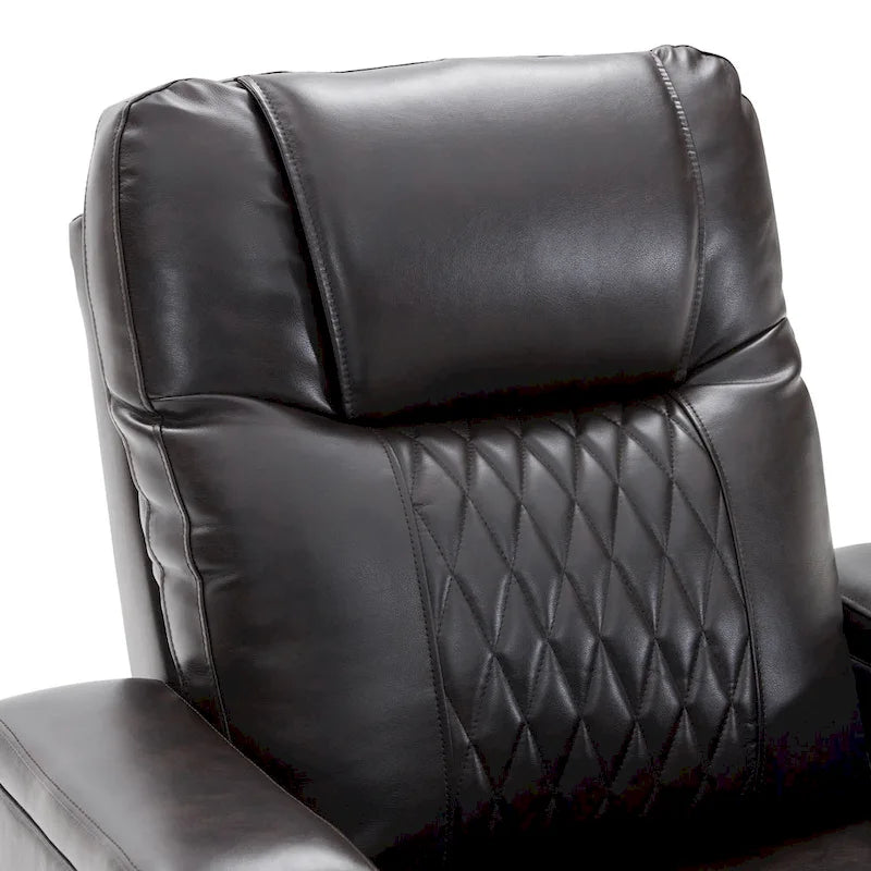 Fauteuil inclinable électrique avec 2 porte-gobelets pratiques