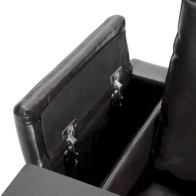 Fauteuil inclinable électrique avec 2 porte-gobelets pratiques