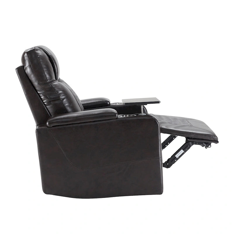 Fauteuil inclinable électrique avec 2 porte-gobelets pratiques