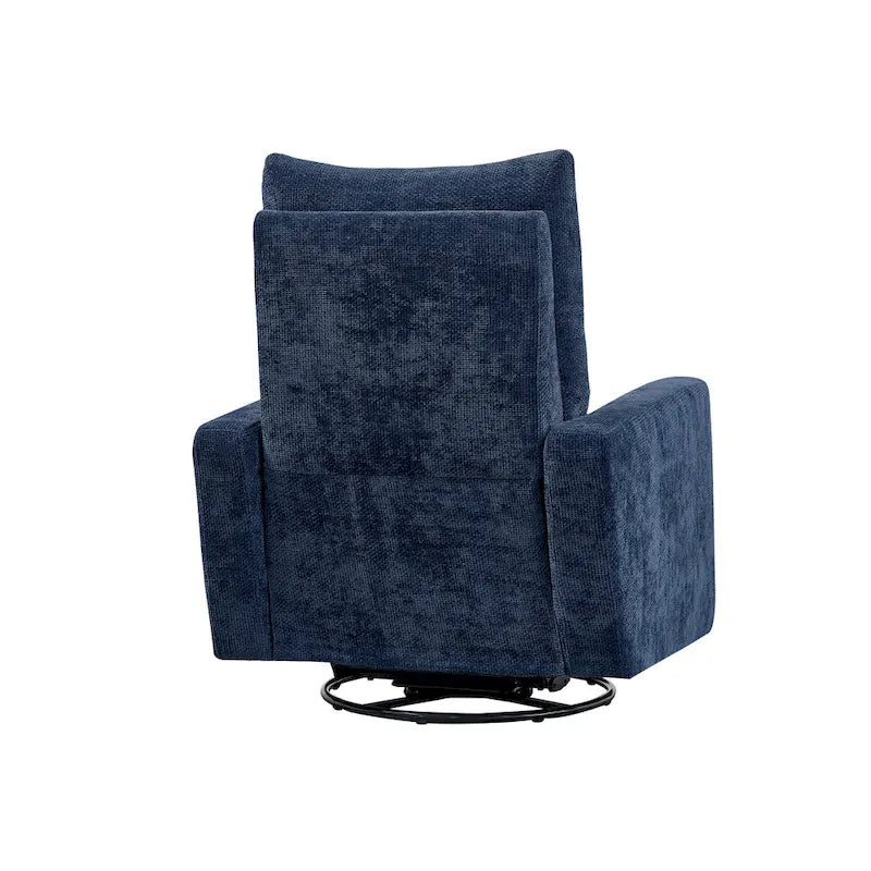 Fauteuil inclinable pivotant et coulissant Olmas 33,5 W avec chargeur USB - Lot de 2