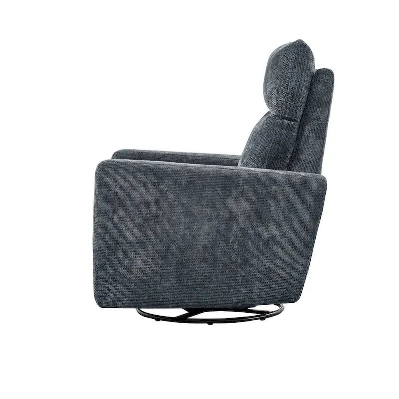 Fauteuil inclinable pivotant et coulissant Olmas 33,5 W avec chargeur USB - Lot de 2