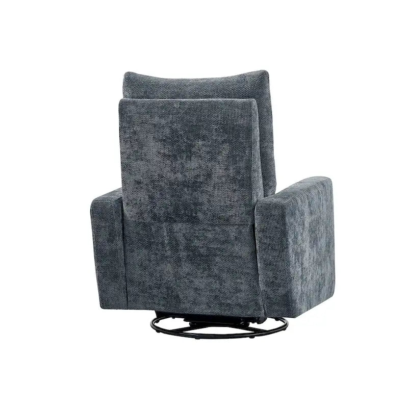 Fauteuil inclinable pivotant et coulissant Olmas 33,5 W avec chargeur USB - Lot de 2