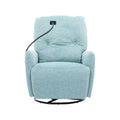 Fauteuil inclinable électrique pivotant à 270 degrés avec support de téléphone