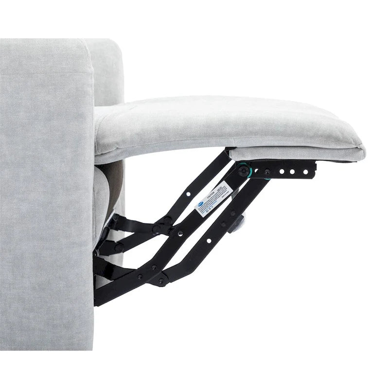Fauteuil inclinable électrique pivotant à 270 degrés avec support de téléphone