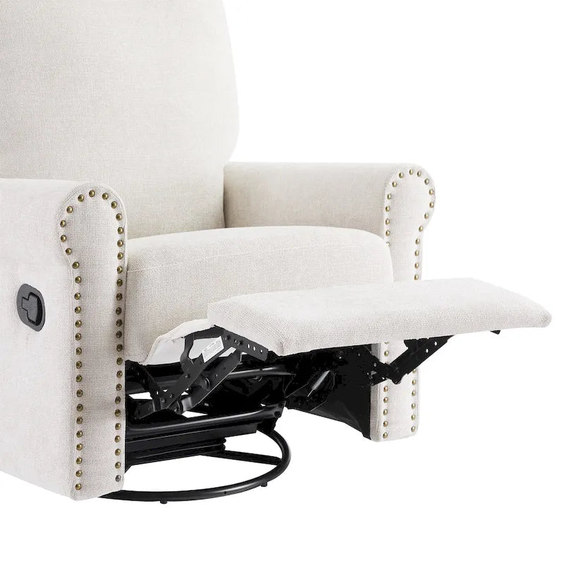Fauteuil inclinable manuel pivotant à 360 degrés Heido