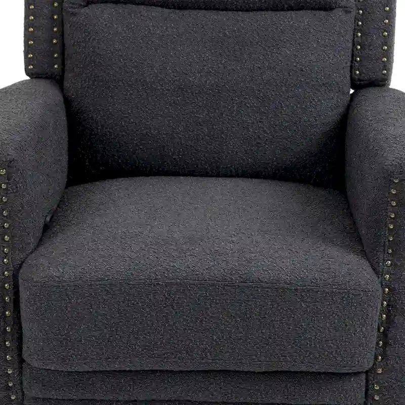 Fauteuil inclinable manuel pivotant 360 degrés, fauteuil à bascule pour chambre d'enfant