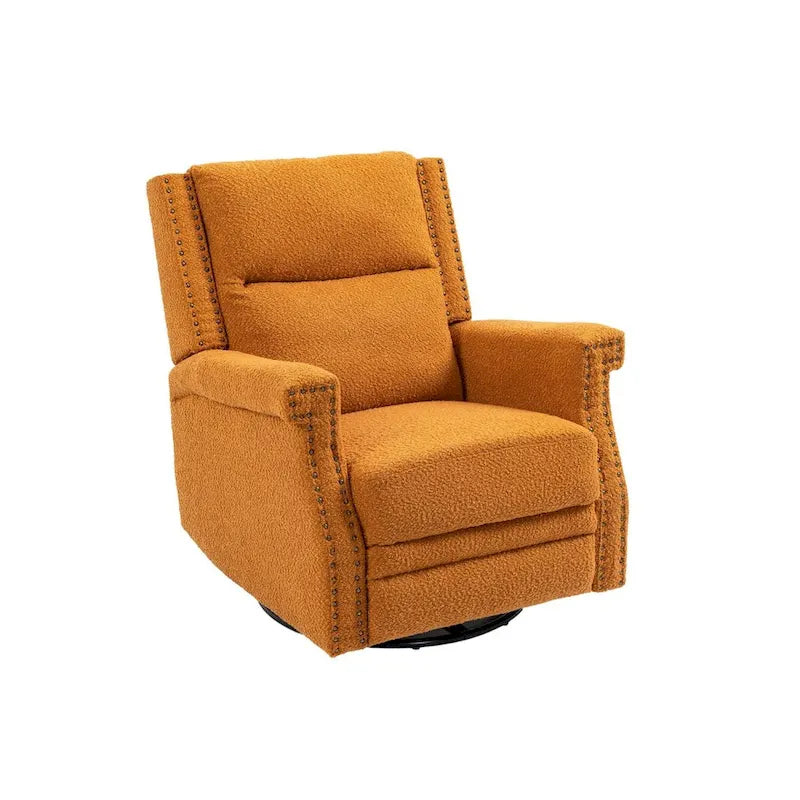 Fauteuil inclinable manuel pivotant 360 degrés, fauteuil à bascule pour chambre d'enfant