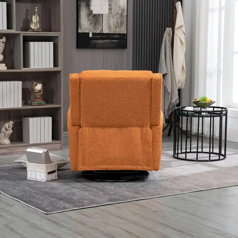 Fauteuil inclinable manuel pivotant 360 degrés, fauteuil à bascule pour chambre d'enfant