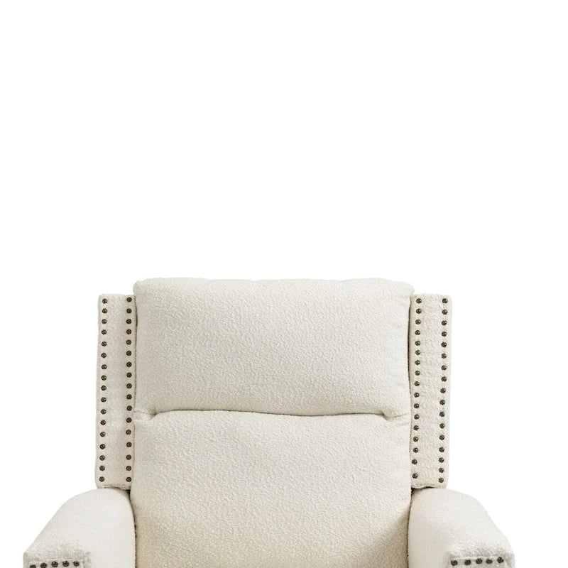 Fauteuil inclinable manuel pivotant 360 degrés, fauteuil à bascule pour chambre d'enfant
