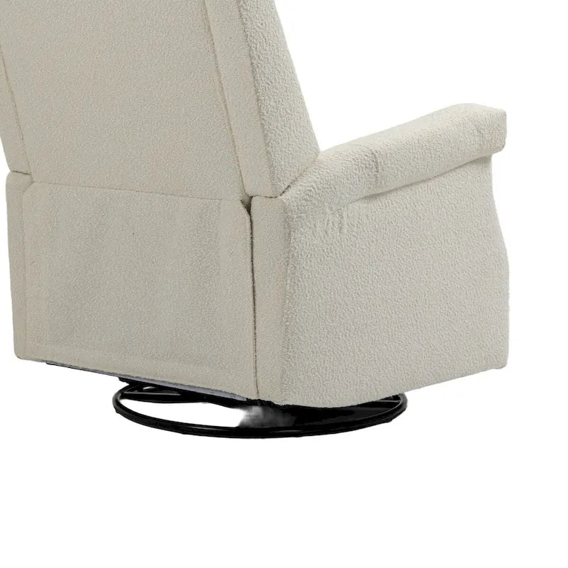 Fauteuil inclinable manuel pivotant 360 degrés, fauteuil à bascule pour chambre d'enfant