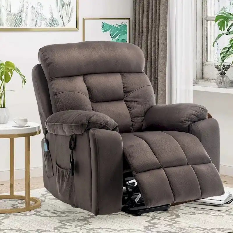 Fauteuil inclinable électrique releveur de massage chauffant