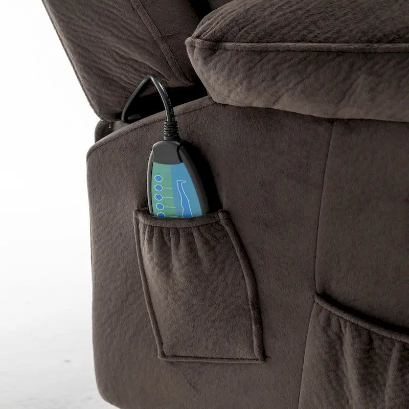Fauteuil inclinable électrique releveur de massage chauffant