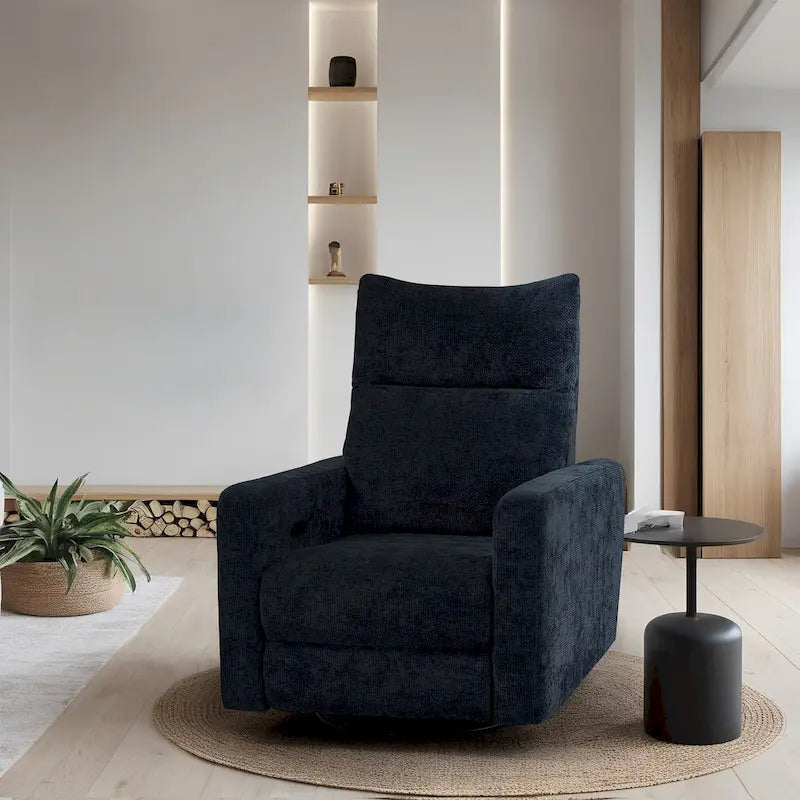 Fauteuil inclinable, pivotant et coulissant Olmas 33.5W avec chargeur USB