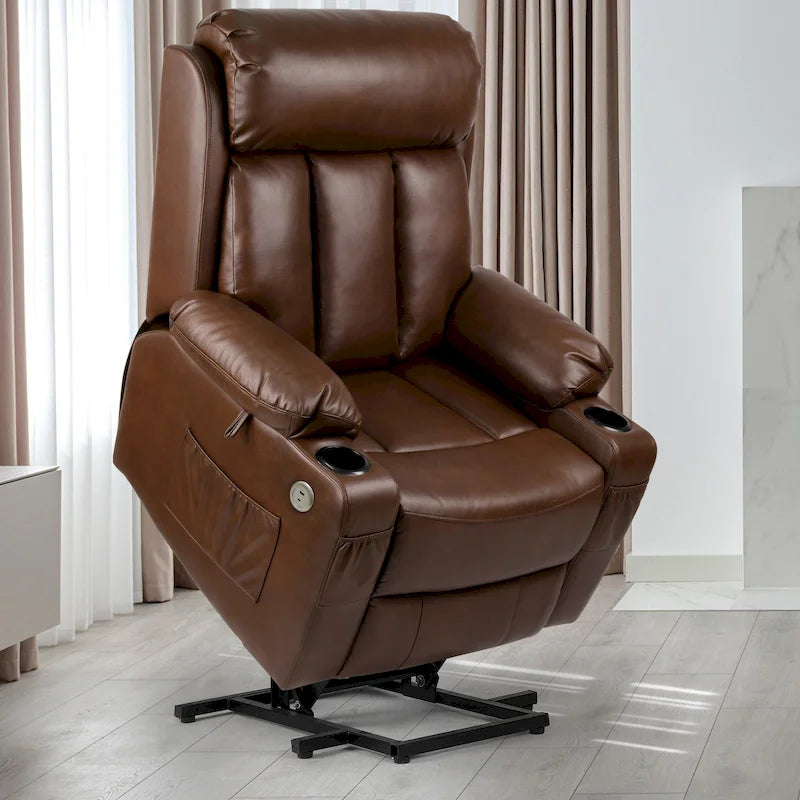 Fauteuil de massage inclinable Moasis en PU