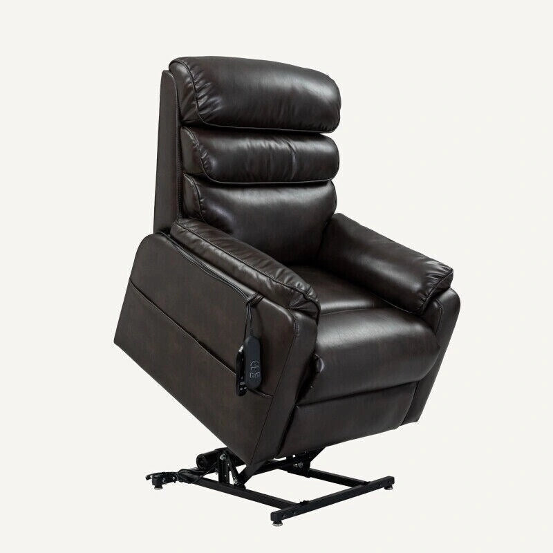 Fauteuil inclinable FlexiSpot Power Lift avec massage à double moteur, chauffage et appuie-tête réglable pour personnes âgées