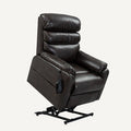 Fauteuil inclinable FlexiSpot Power Lift avec massage à double moteur, chauffage et appuie-tête réglable pour personnes âgées