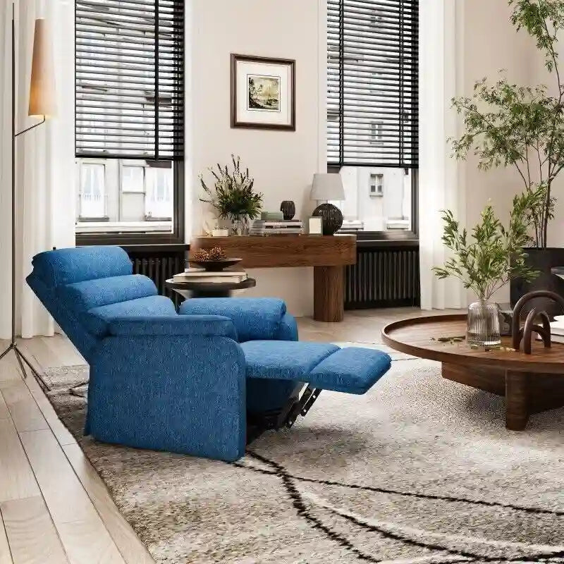 Fauteuil inclinable FlexiSpot Power Lift avec massage à double moteur, chauffage et appuie-tête réglable pour personnes âgées