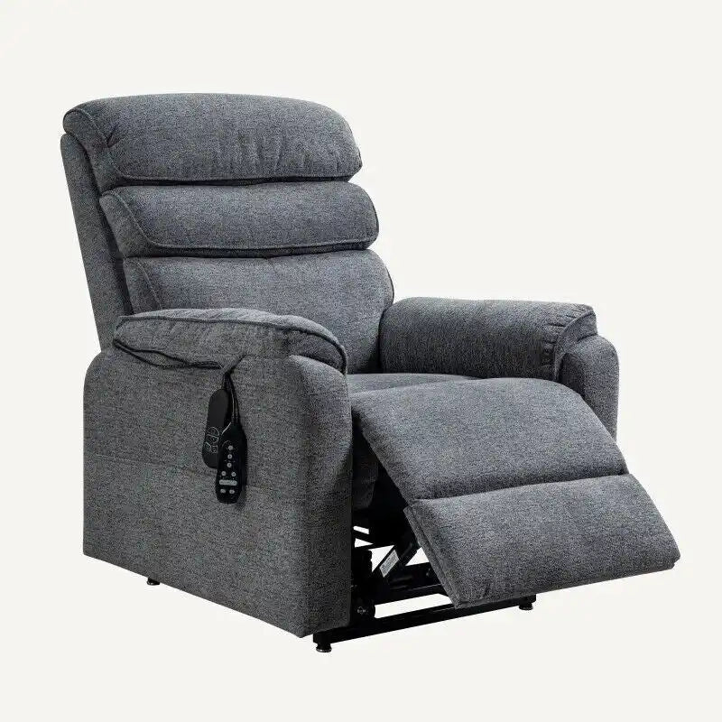 Fauteuil inclinable FlexiSpot Power Lift avec massage à double moteur, chauffage et appuie-tête réglable pour personnes âgées