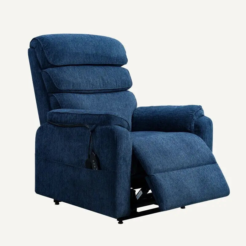 Fauteuil inclinable FlexiSpot Power Lift avec massage à double moteur, chauffage et appuie-tête réglable pour personnes âgées