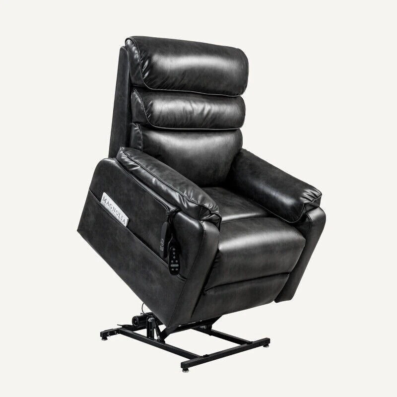 Fauteuil inclinable FlexiSpot Power Lift avec massage à double moteur, chauffage et appuie-tête réglable pour personnes âgées
