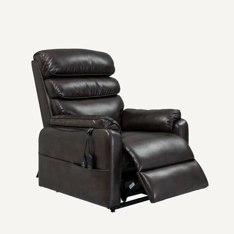 Fauteuil inclinable FlexiSpot Power Lift avec massage à double moteur, chauffage et appuie-tête réglable pour personnes âgées