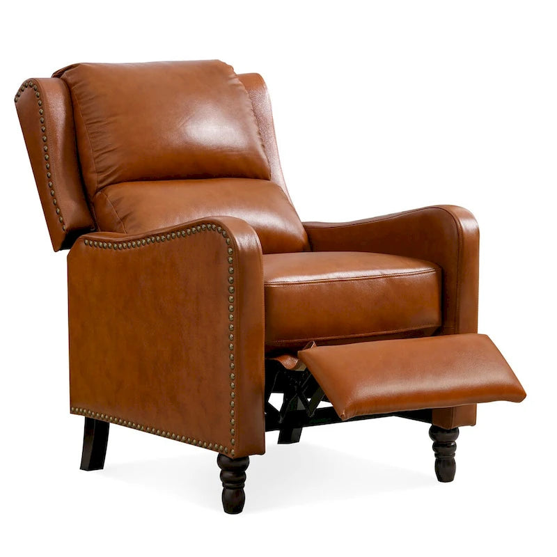 COZYMAN Fauteuil inclinable en cuir véritable Chaises confortables pour le salon