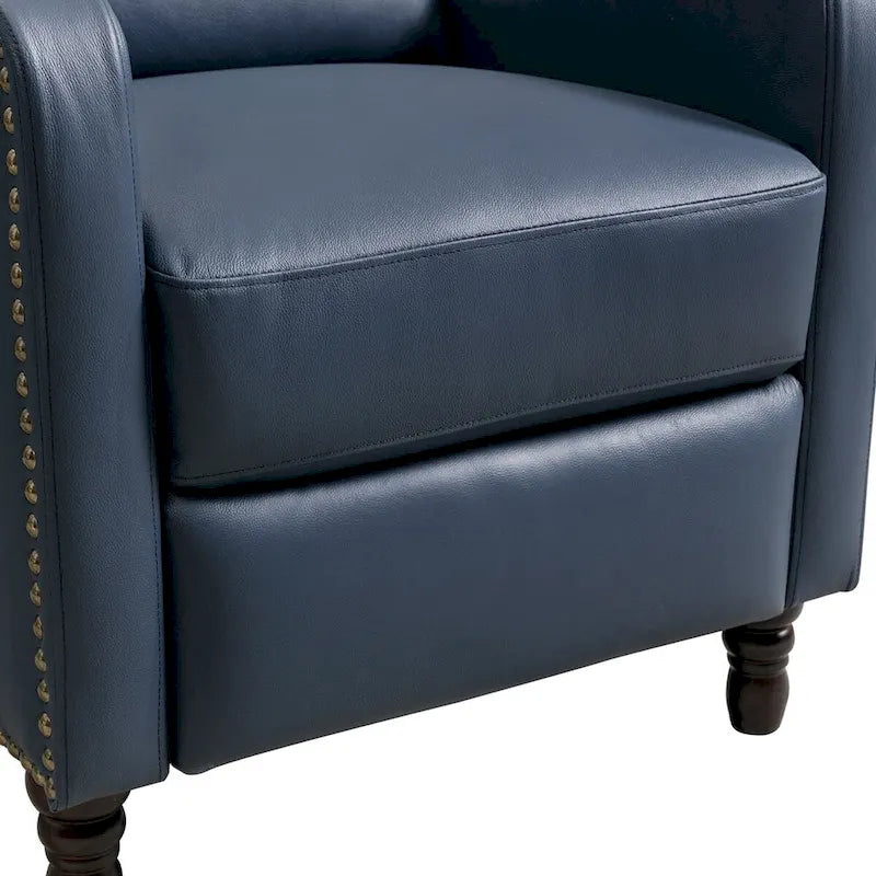 COZYMAN Fauteuil inclinable en cuir véritable Chaises confortables pour le salon