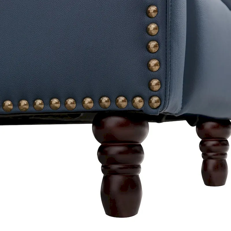 COZYMAN Fauteuil inclinable en cuir véritable Chaises confortables pour le salon
