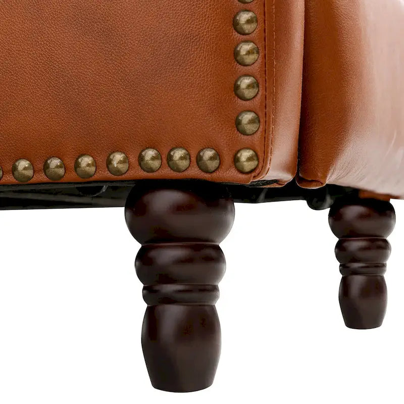 COZYMAN Fauteuil inclinable en cuir véritable Chaises confortables pour le salon