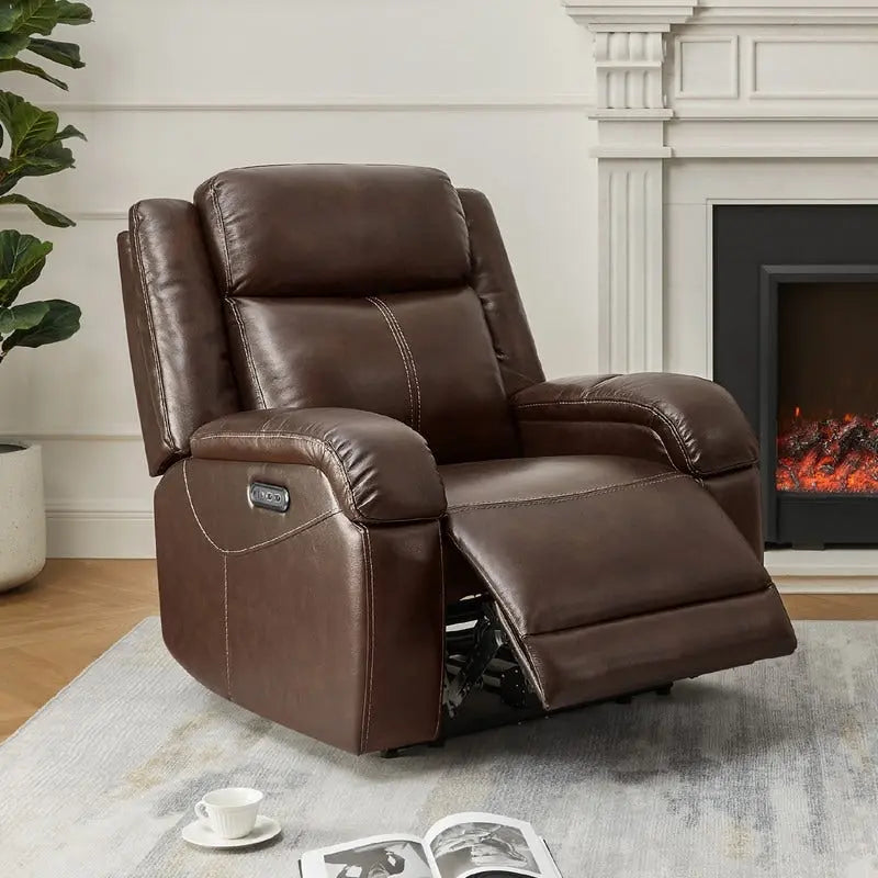 Fauteuils inclinables électriques Hadlee avec appuie-tête électrique et ports de chargement